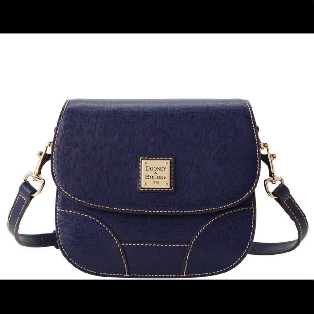 Dooney & Bourke Marine Saddle Bag